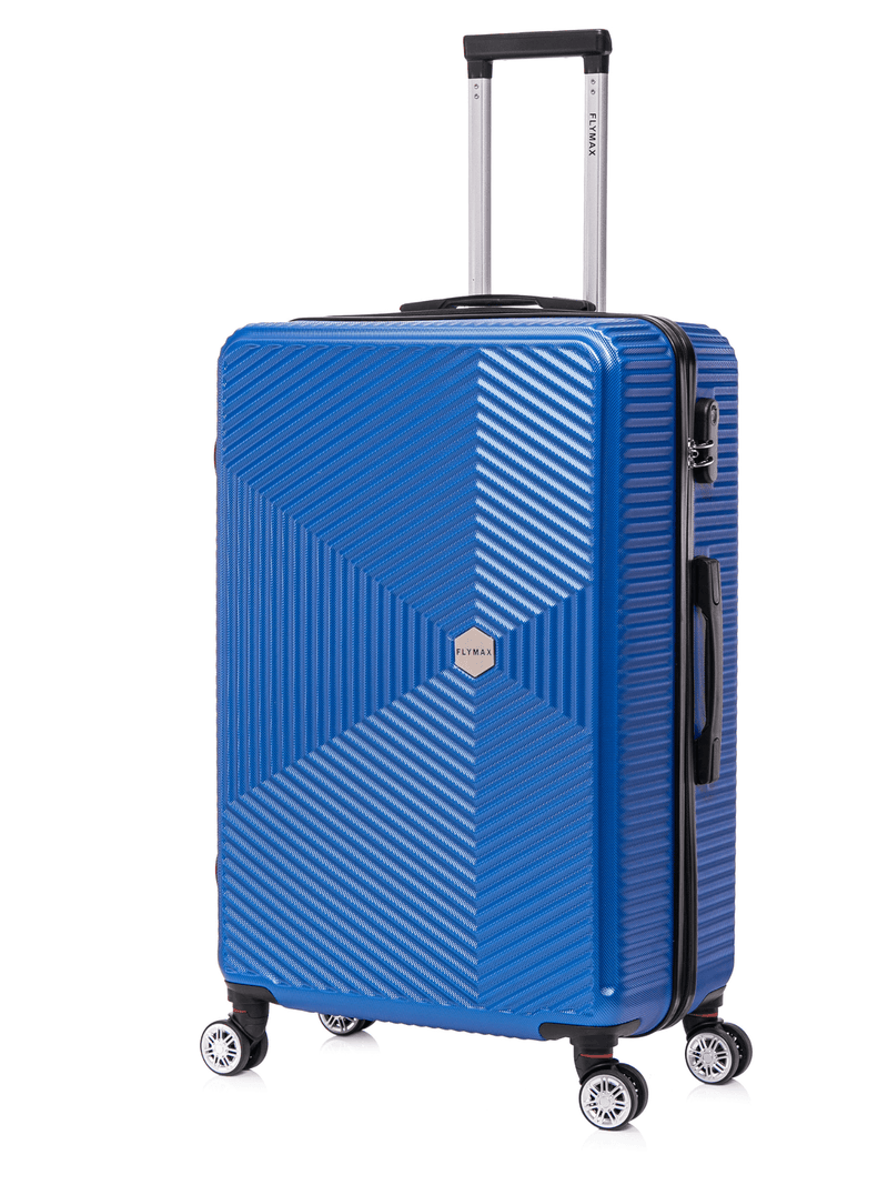  Flymax ParisFlexMedium Hard Shell Suitcase in navy blue