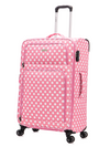 4 Wheel Lightweight Softshell Suitcase