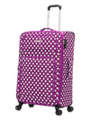 4 Wheel Lightweight Softshell Suitcase