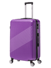 Flymax Zurich Shield Lightweight 24" Hard Shell Suitcase in purple