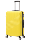 Flymax Zurich Shield Lightweight 24" Hard Shell Suitcase in yellow
