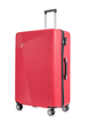Mumbai Fortress Large Hard Shell Suitcase in red