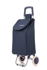 Lightweight Shopping Trolley Large Grocery Cart Basket on 2 Wheels