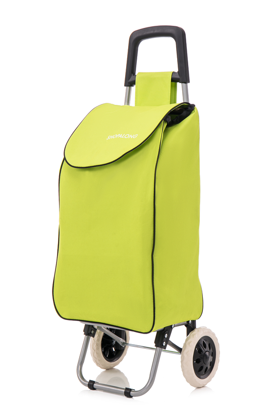 Lightweight Shopping Trolley Large Grocery Cart Basket on 2 Wheels