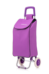 Lightweight Shopping Trolley Large Grocery Cart Basket on 2 Wheels