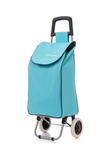 Lightweight Shopping Trolley Large Grocery Cart Basket on 2 Wheels