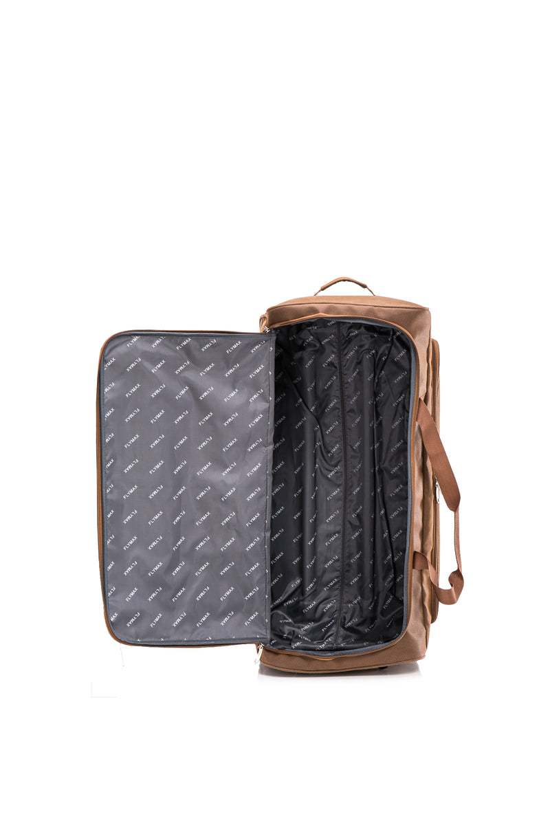 Sydney Stroller 30" Large Lightweight Travel wheeled Bag - 100L Capacity, Durable Faux Leather Baggage