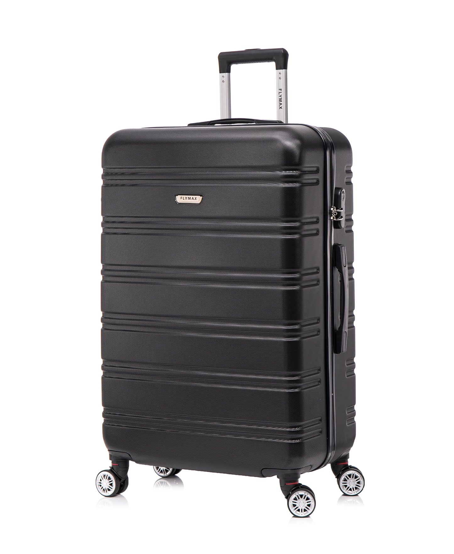 Flymax Kyoto Guardian Lightweight Medium Hard Shell Suitcase in black