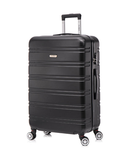 Flymax Kyoto Guardian Lightweight Medium Hard Shell Suitcase in black