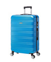 Flymax Kyoto Guardian Lightweight Large Hard Shell Suitcase in royal blue