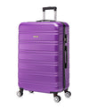 Flymax Kyoto Guardian Lightweight Large Hard Shell Suitcase in purple