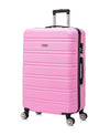 Flymax Kyoto Guardian Lightweight Large Hard Shell Suitcase in pink
