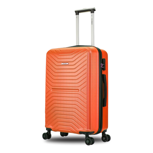 Flymax London Legacy 24-Inch Medium Suitcase – Spacious and Durable Travel Luggage