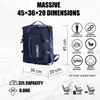 FLYMAX 45x36x20 EasyJet Cabin Bag Underseat Carry on Hand Luggage Flight Backpack