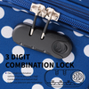 FLYMAX 24" Medium Suitcase - 4 Wheel Lightweight Expandable Luggage 69L 2.95KG