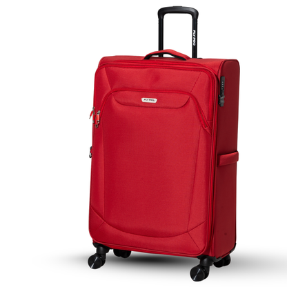 FLY PRO 32" XL Lightweight Expandable Suitcase – 127L, 4 Wheels & Combination Lock