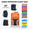 FLYMAX 45x36x20 EasyJet Cabin Bag Underseat Carry on Hand Luggage Flight Backpack