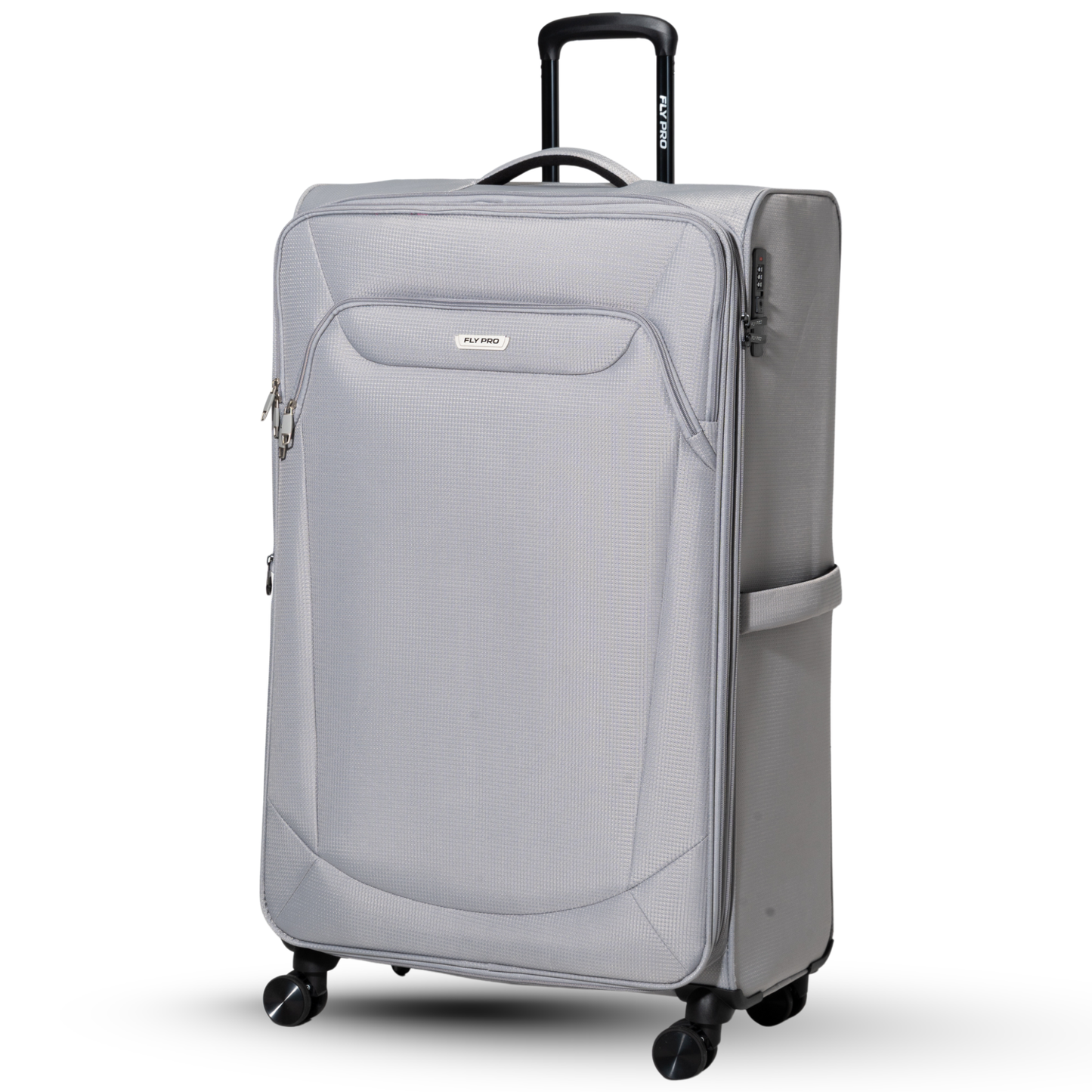 FLY PRO 32" XL Lightweight Expandable Suitcase – 127L, 4 Wheels & Combination Lock