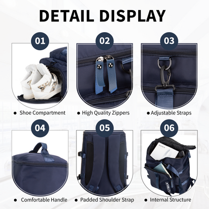 Cabin Bags 40x20x25 Underseat for Ryanair, Carry On Travel Backpack Cabin Size Rucksack Hand Luggage Bag Backpack Casual Daypack School Bag