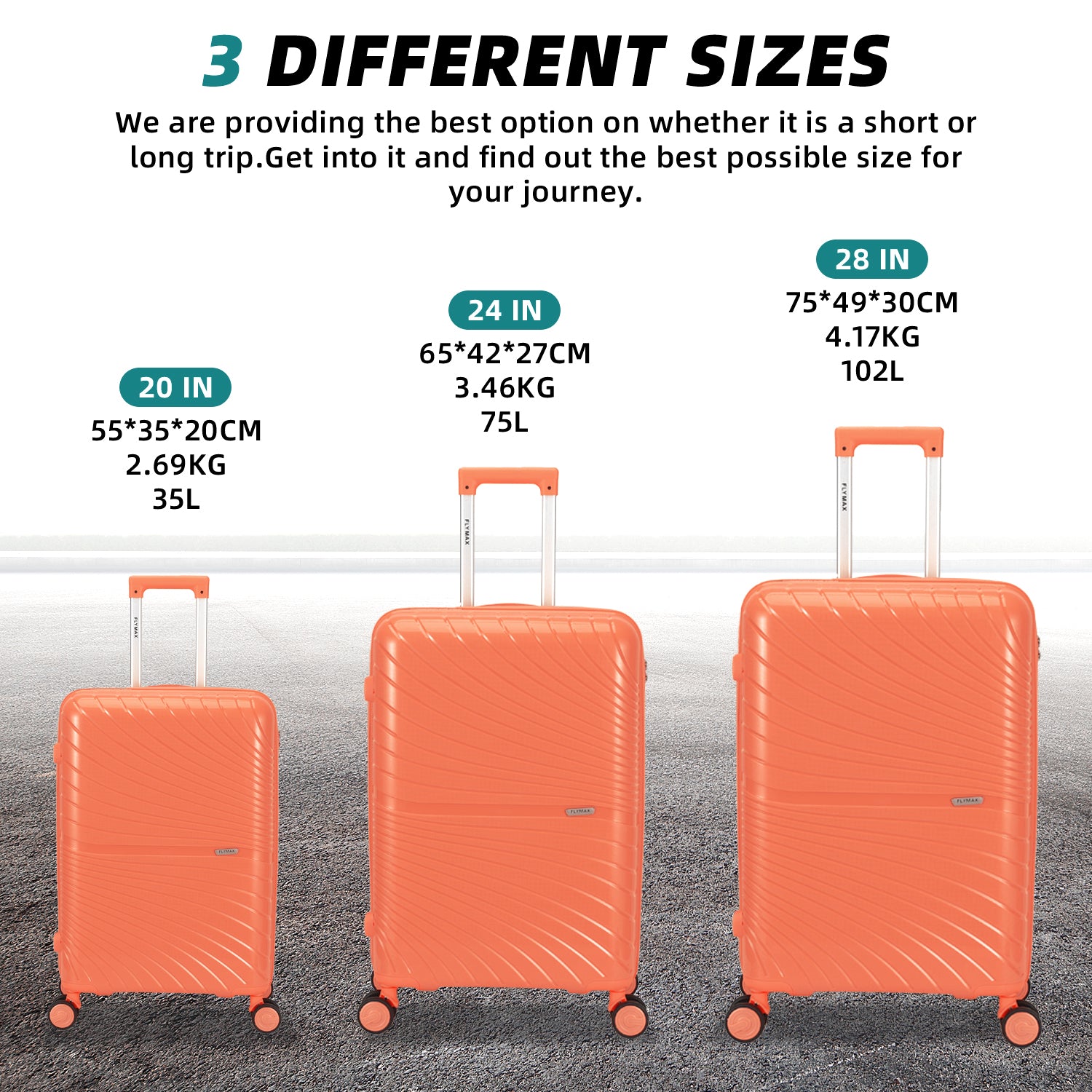 Handbagage 55x40x20cm - geschikt voor Ryanair, Lufthansa, Eurowings en