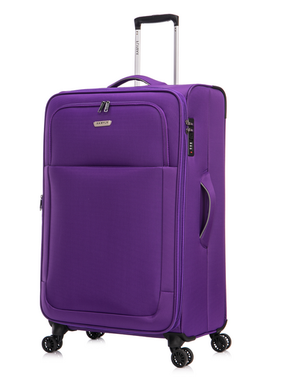 Flymax Canada Explorer Medium Suitcase – Lightweight 4-Wheel Spinner with TSA Lock