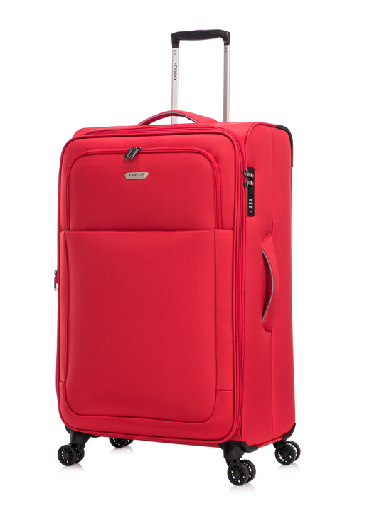 Flymax Canada Explorer Lightweight Large Suitcase – 4-Wheel Spinner with TSA Lock