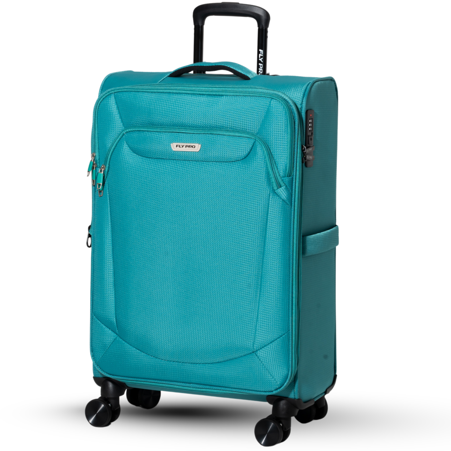FLY PRO 32" XL Lightweight Expandable Suitcase – 127L, 4 Wheels & Combination Lock
