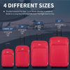 Nairobi Navigator Large Soft Shell Suitcase different sizes