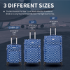 FLYMAX 24" Medium Suitcase - 4 Wheel Lightweight Expandable Luggage 69L 2.95KG