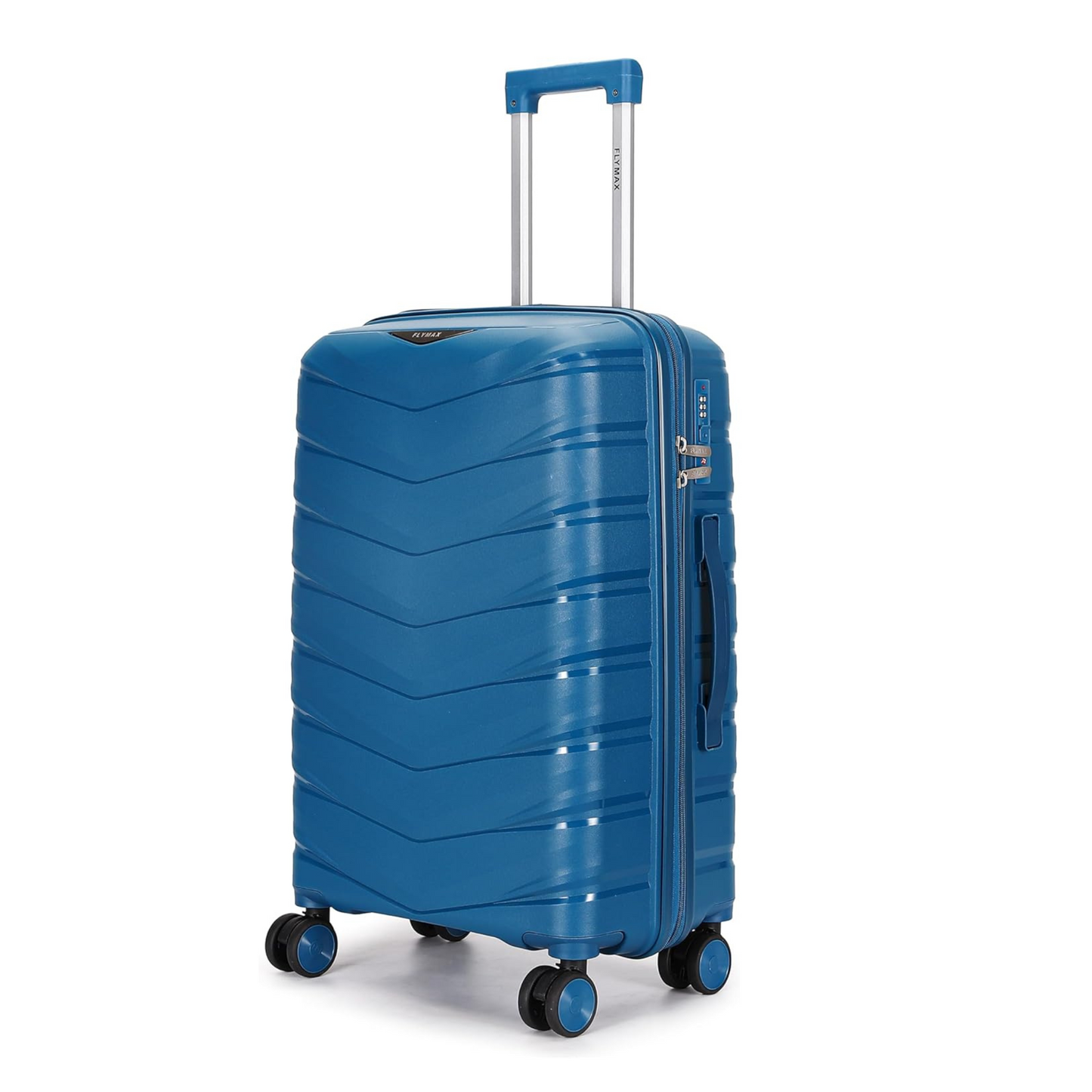 Flymax Los Angeles Flex 24-Inch Medium Lightweight Premium Suitcase.