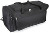 32" Large Holdall Duffle Bag Lightweight Travel Duffel with Strong Zippers & Foldable Luggage Blue 100 Litre