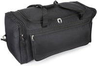 32" Large Holdall Duffle Bag Lightweight Travel Duffel with Strong Zippers & Foldable Luggage Blue 100 Litre
