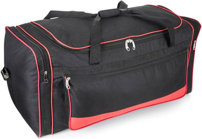 36" XXL Large Holdall Duffle Bag Lightweight Travel Duffel with Strong Zippers & Foldable Luggage 150L Capacity