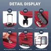 Flymax Barcelona Breeze - 4 Wheel Lightweight softshell suitcase