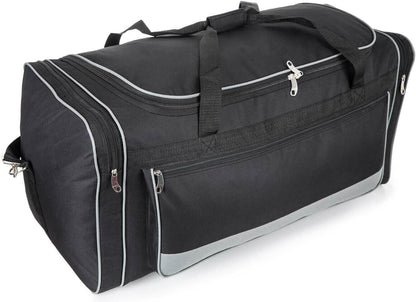 36" XXL Large Holdall Duffle Bag Lightweight Travel Duffel with Strong Zippers & Foldable Luggage 150L Capacity
