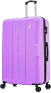 MEDIUM PURPLE ABS HARDSHELL 4 WHEEL Flymax New York fort medium suitcase