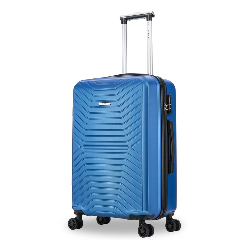 Flymax London Legacy 24-Inch Medium Suitcase – Spacious and Durable Travel Luggage