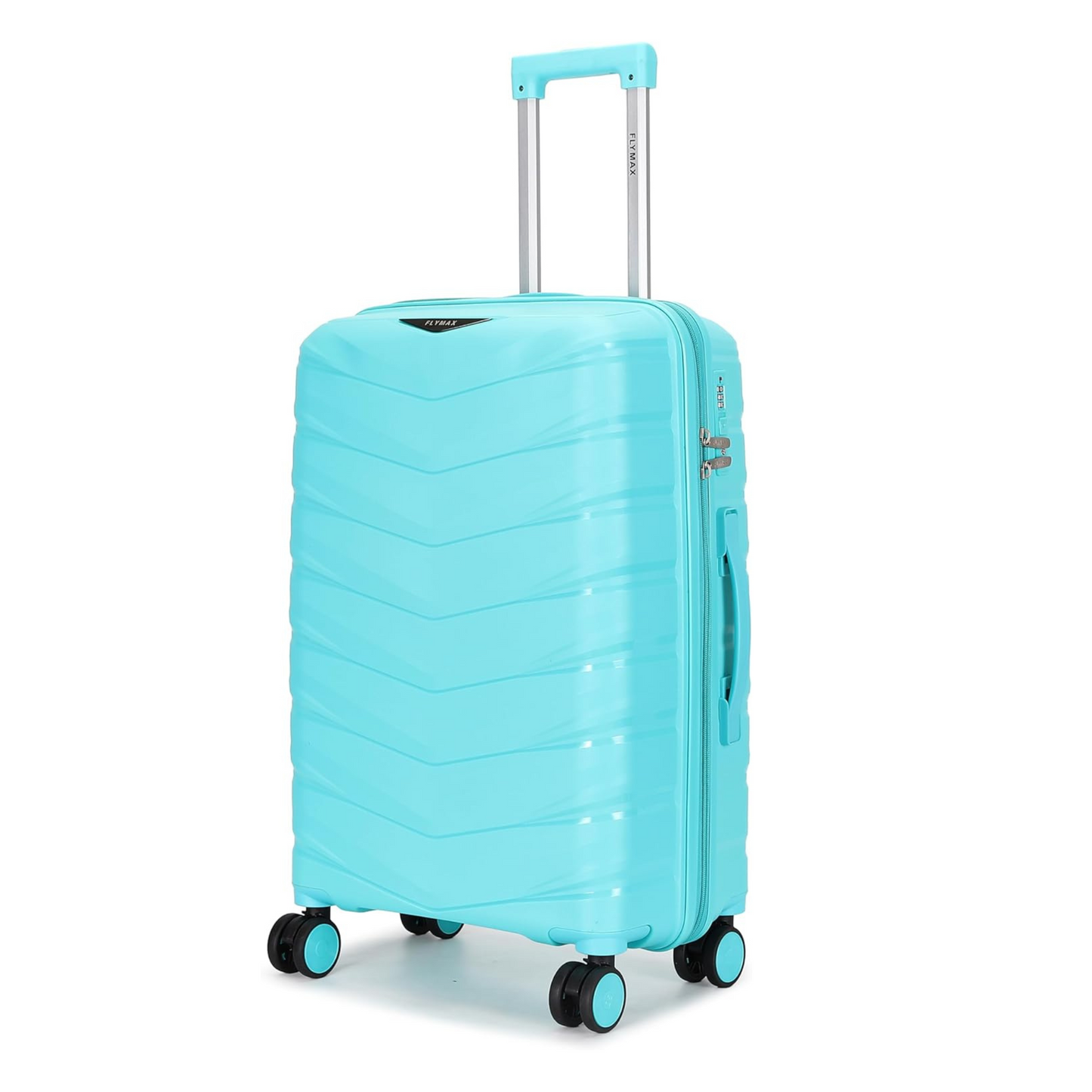 Flymax Los Angeles Flex 24-Inch Medium Lightweight Premium Suitcase.