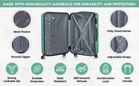 Flymax Seoul Defender 2-Piece Luggage Set – Where Durability Meets Elegance