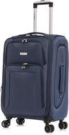 Flymax Barcelona Breeze - 4 Wheel Lightweight softshell suitcase