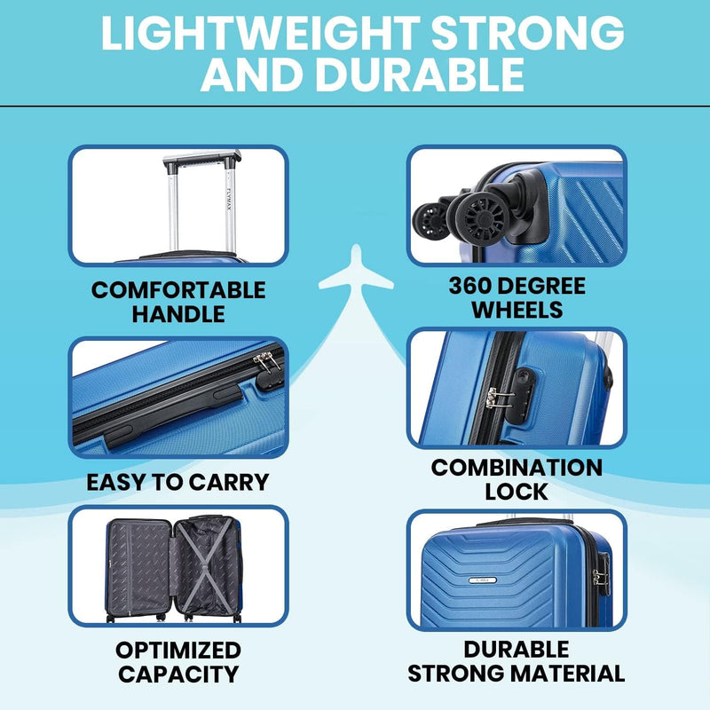 Flymax 4 Wheel Hardshell Suitcases 2101