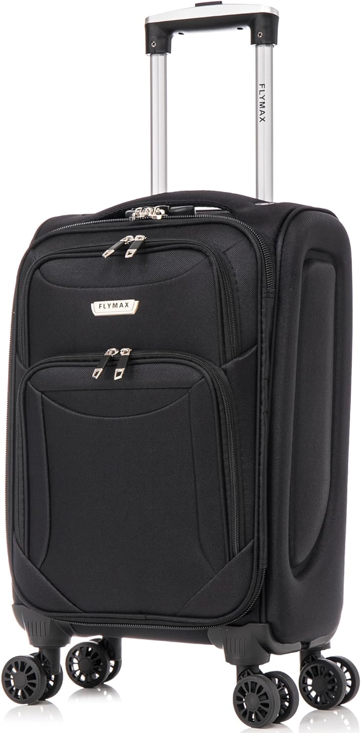 Flymax Barcelona Breeze - 4 Wheel Lightweight softshell suitcase