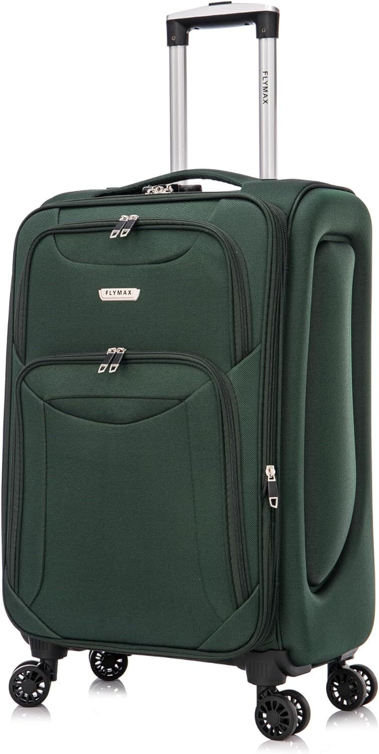 Flymax Barcelona Breeze - 4 Wheel Lightweight softshell suitcase