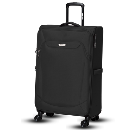 FLY PRO 32" XL Lightweight Expandable Suitcase – 127L, 4 Wheels & Combination Lock