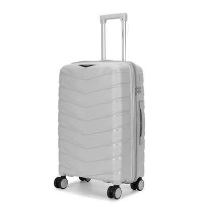 Flymax Los Angeles Flex 24-Inch Medium Lightweight Premium Suitcase.
