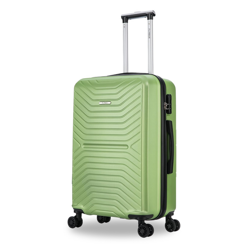 Flymax London Legacy 24-Inch Medium Suitcase – Spacious and Durable Travel Luggage
