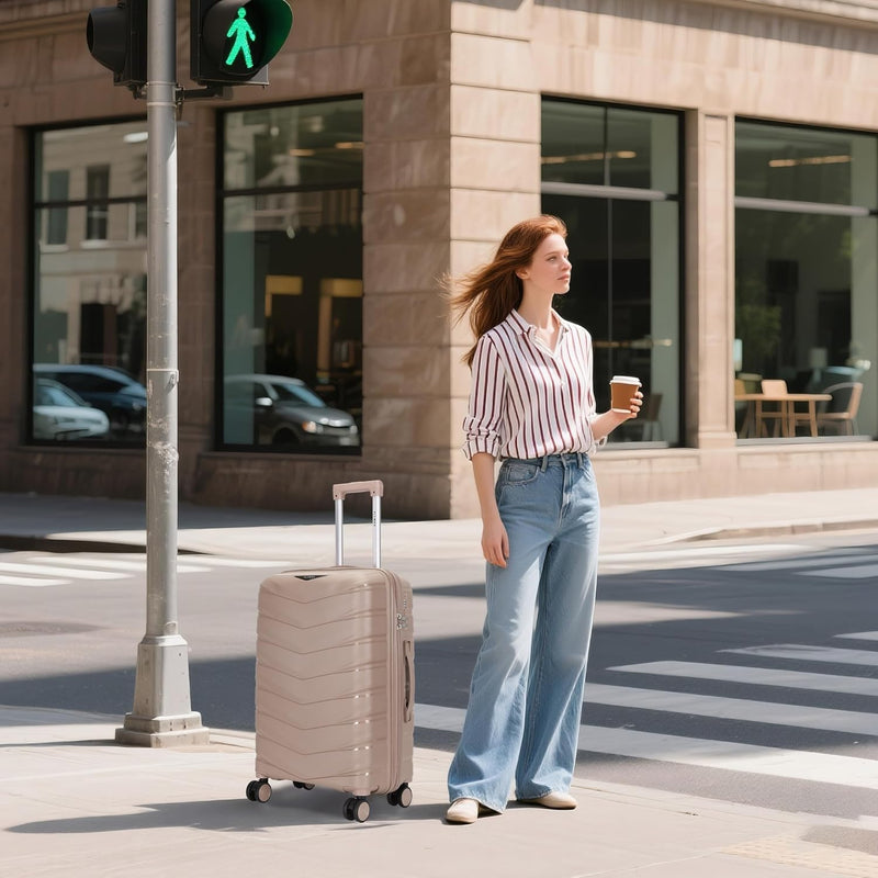 Flymax Los Angeles Flex 29-Inch Large Lightweight Premium Suitcase