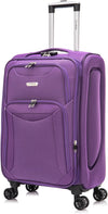 Flymax Barcelona Breeze - 4 Wheel Lightweight softshell suitcase