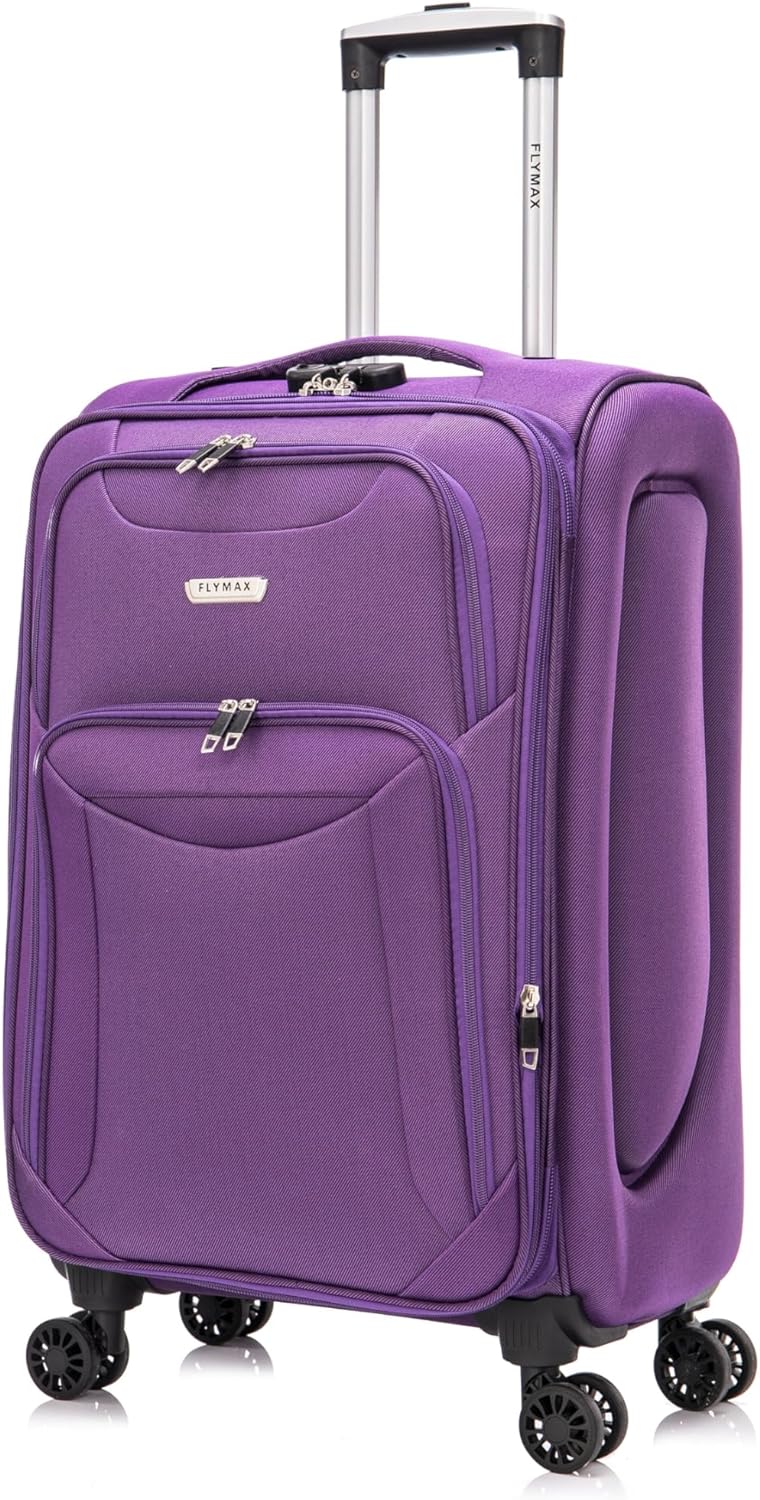 Flymax Barcelona Breeze - 4 Wheel Lightweight softshell suitcase