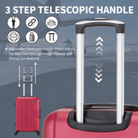 Flymax New York Fort 56X45X25 Lighweight Easyjet Cabin Suitcase.